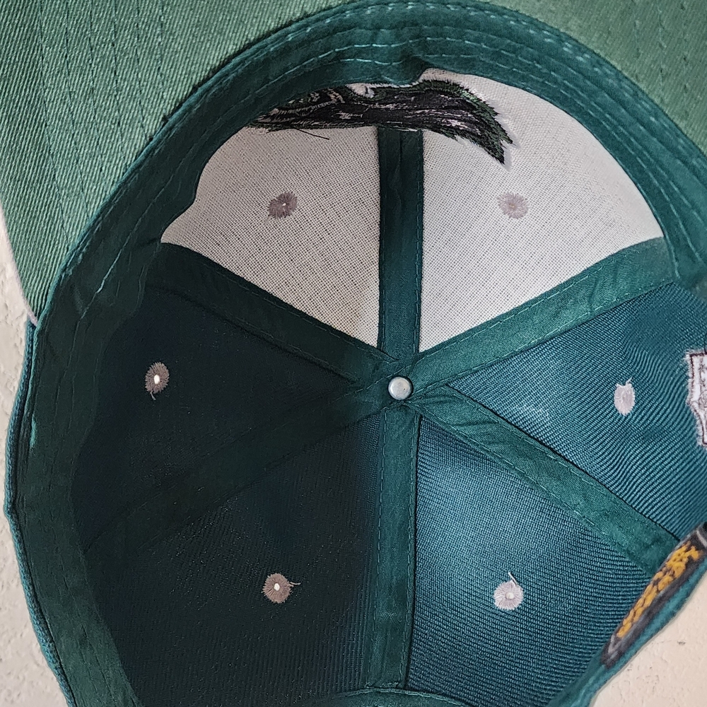 Y2K Leader Of Generation Apparel Philadelphia Eagles Green and Gray Snapback Cap - Picture 14 of 15
